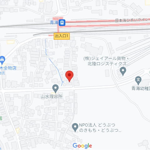 糸魚川市青海周辺地図