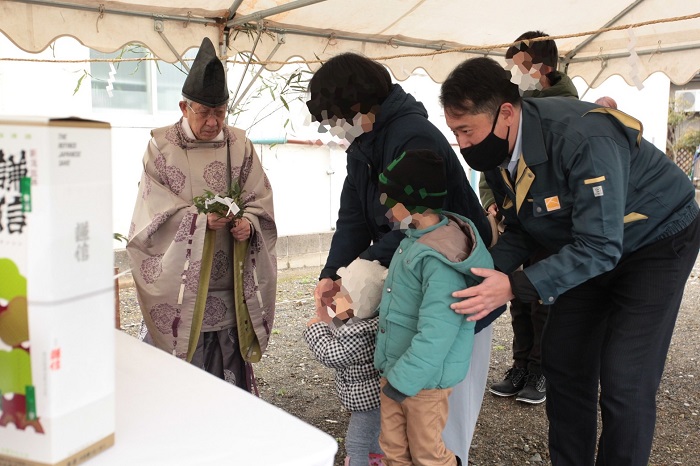 糸魚川｜「結び、つむぐ暮らし」 H様邸 地鎮祭