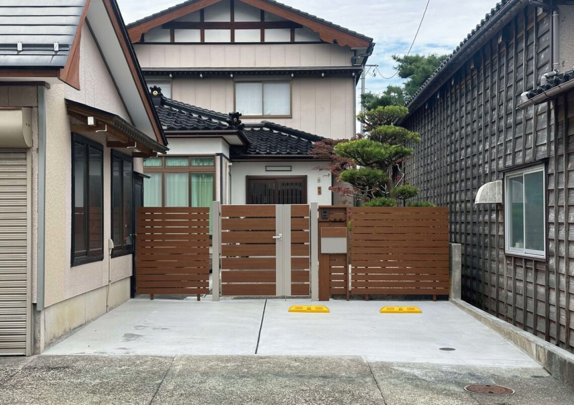 新しい庭でバーベキューをしたい