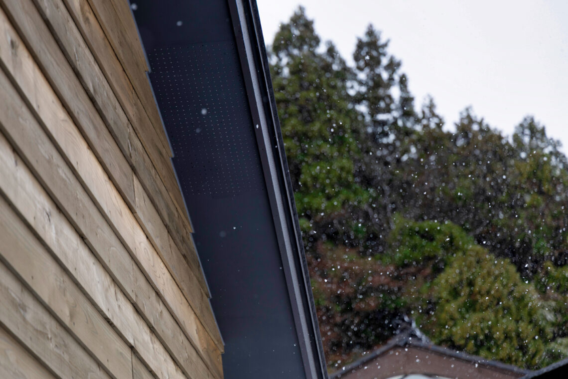 糸魚川杉の平屋の家