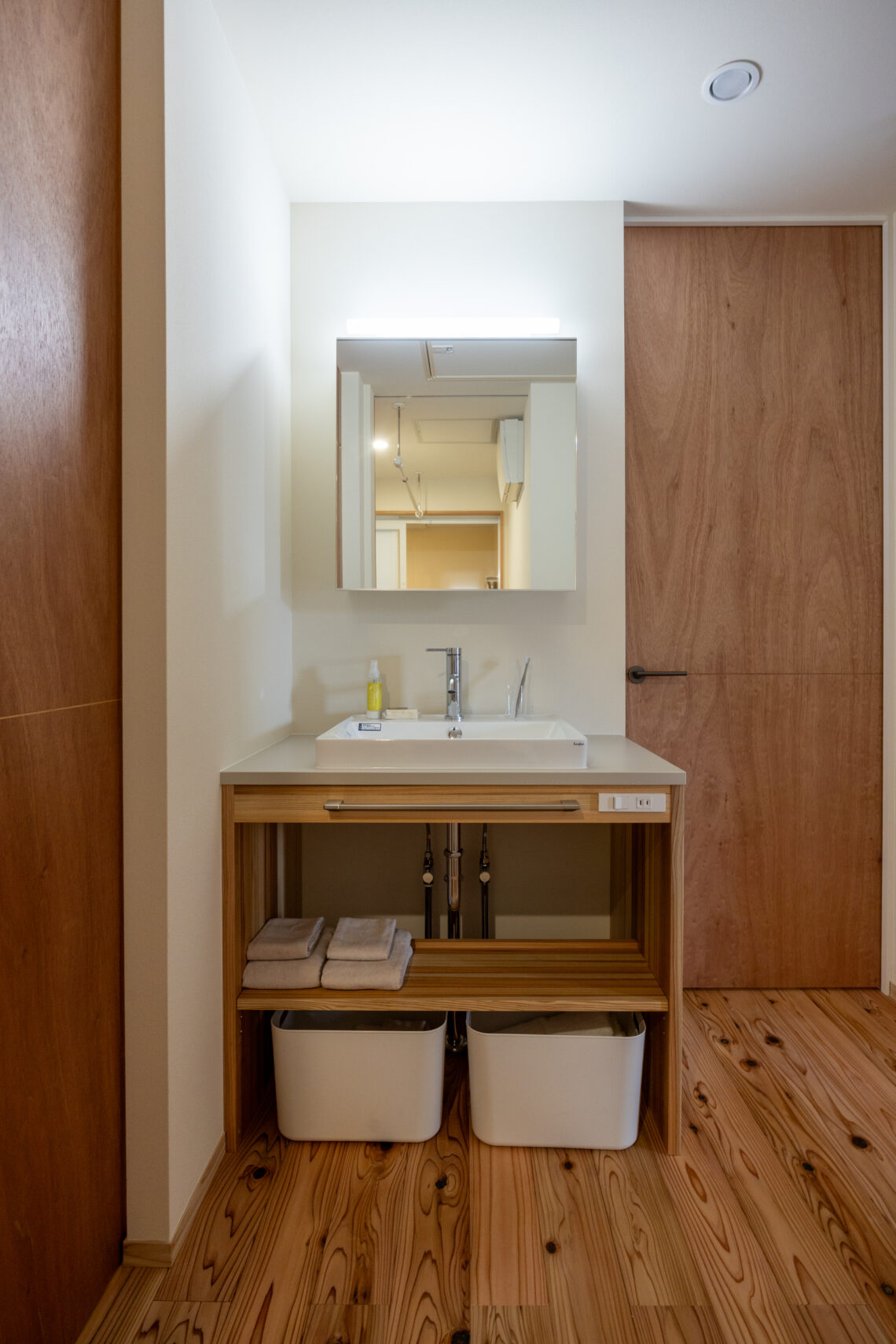 糸魚川杉の平屋の家