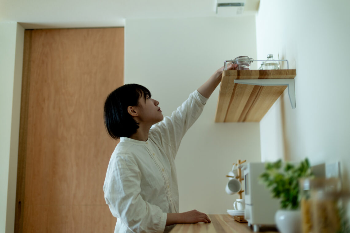 糸魚川杉の平屋の家