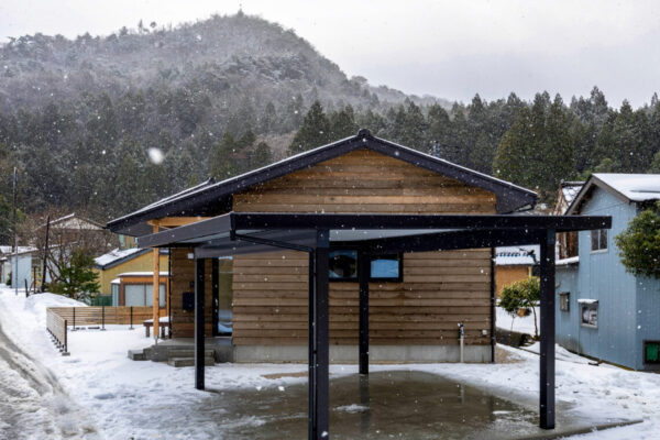 糸魚川杉の平屋の家