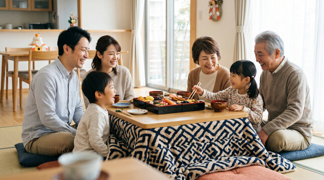 年末年始、家族が帰ってくる前に。