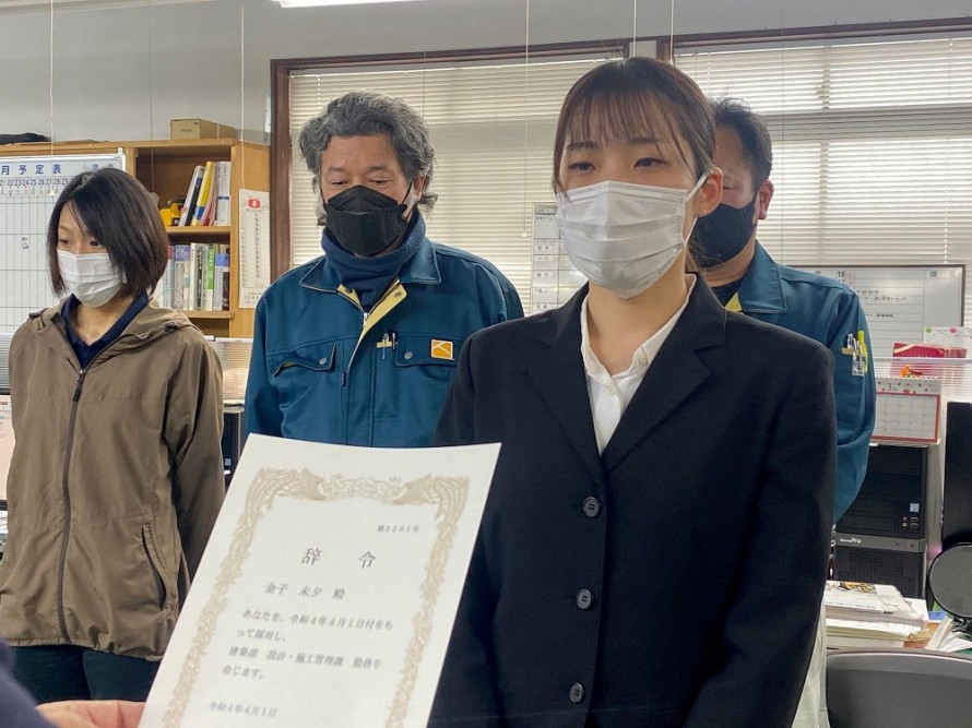 糸魚川市|上越市|カネタ建設|新年度|新入社員 275931060_496298622207441_2539713170310316985_n