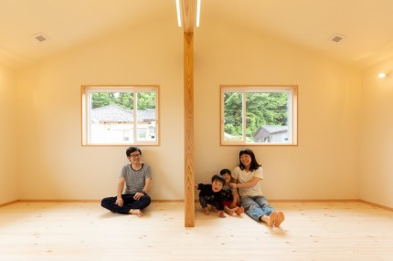 糸魚川市能生新築住宅|注文住宅|木の家|自然と調和した|記念樹|親子の絆 糸魚川市能生新築住宅|注文住宅|木の家|自然と調和した|記念樹|親子の絆