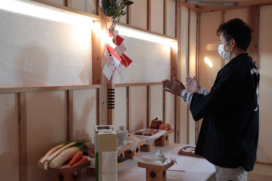 I様邸|上棟式|建て方|建屋|上棟|糸魚川市|カネタ建設 IMG_0205