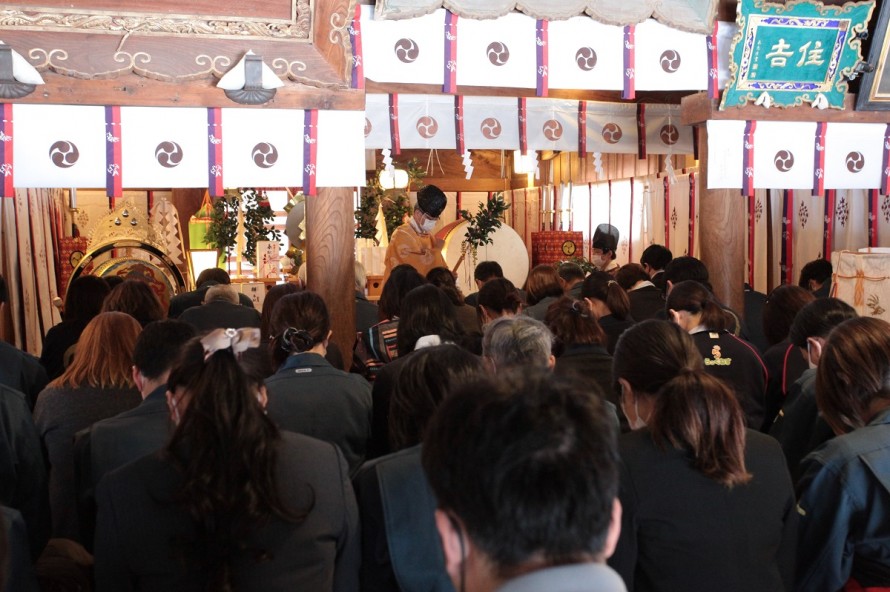 安全祈願祭|仕事始め|天津神社|カネタ建設|2022 IMG_0478