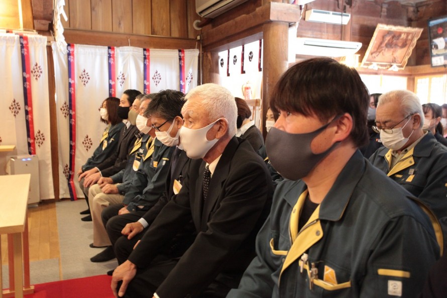 安全祈願祭|仕事始め|天津神社|カネタ建設|2022 IMG_04881