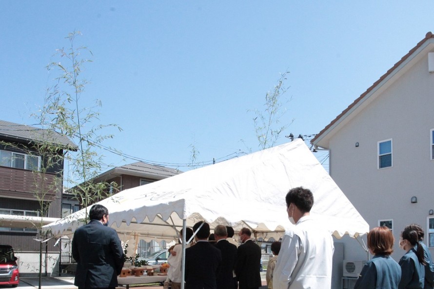 地鎮祭|O様邸|糸魚川市|新築|建築行事|晴天の地鎮祭 IMG_07551
