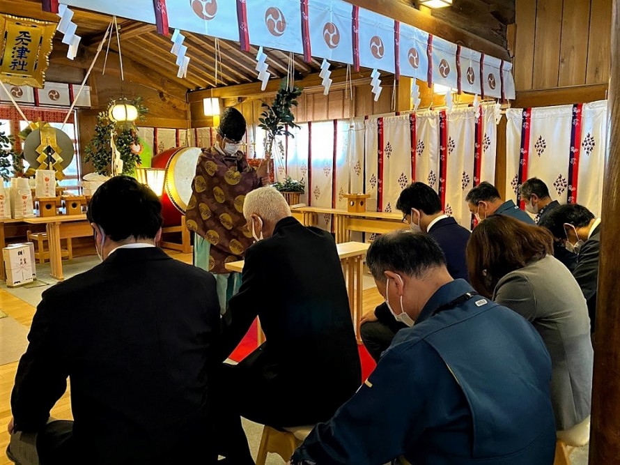 新年挨拶|2021|謹賀新年|丑年|安全祈願祭 IMG_9144