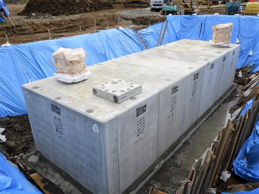 防火水槽|街のお助け役|土木の現場|現場写真|工事 R00102941