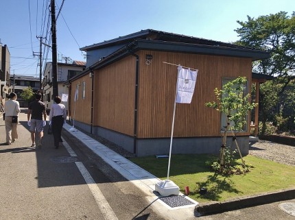 完成見学会|平屋風|上越市北本町|陀羅尼町の家|現代町家|kinoie|キノイエ 完成見学会|平屋風|上越市北本町|陀羅尼町の家|現代町家|kinoie|キノイエ
